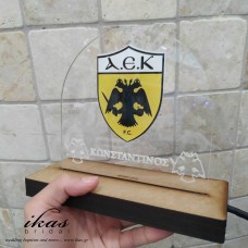 Φωτιστικό ΑΕΚ με όνομα fot032