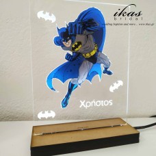 Φωτιστικό batman με όνομα fot028