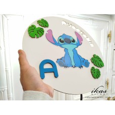 Φωτιστικό Stitch με όνομα fot038