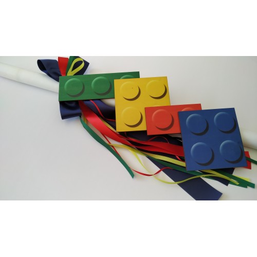 Λαμπάδα βάπτισης lego lam003