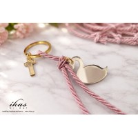 Μπρελόκ μαρτυρικό κύκνος 50 τεμάχια mar030