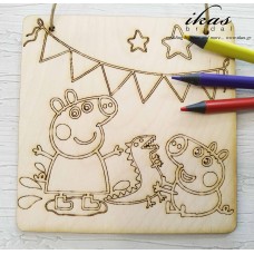 Ξύλινο Peppa George mpb068