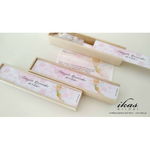 Μπομπονιέρα κασετίνα tinkerbell mpb027 Μπομπονιέρα κασετίνα tinkerbell mpb027