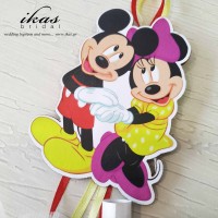 Ξύλινο Minnie Mickey mpb099