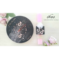 Πασχαλινή λαμπάδα, ρολόι tik tok pas514