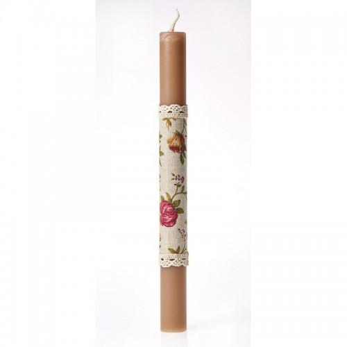 Πασχαλινή λαμπάδα floral nvlp033