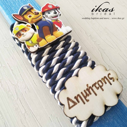 Πασχαλινή λαμπάδα Paw Patrol pas538s Πασχαλινή λαμπάδα Paw Patrol pas538s