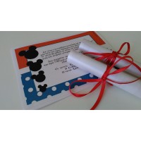 Προσκλητήριο mickey pb022