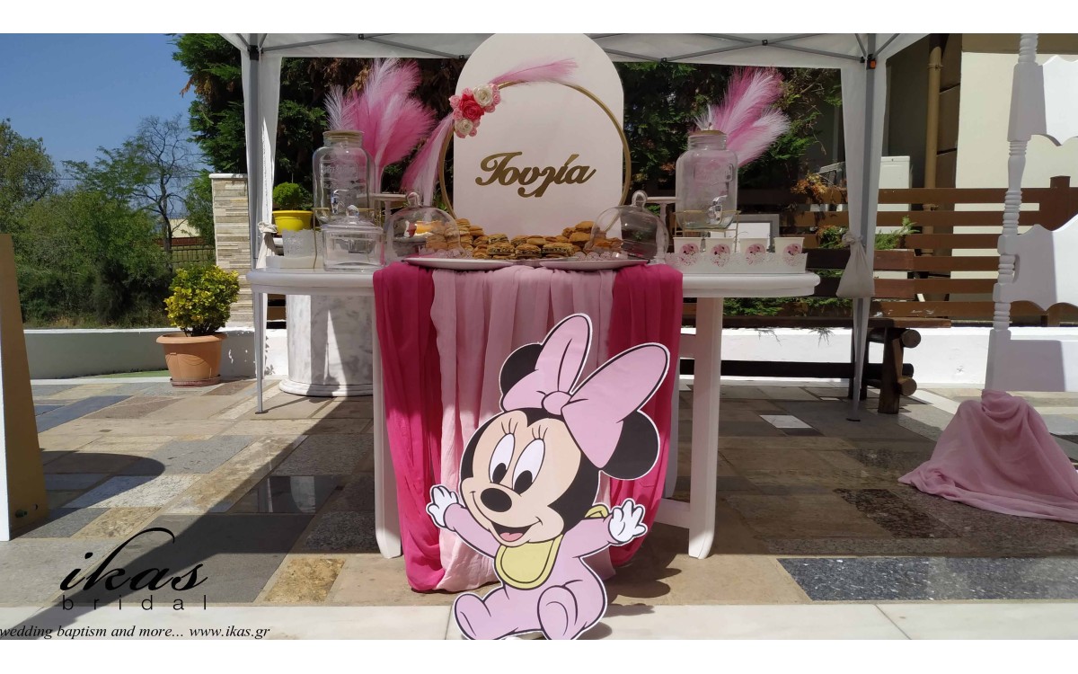 Στολισμός βάπτισης Minnie 251