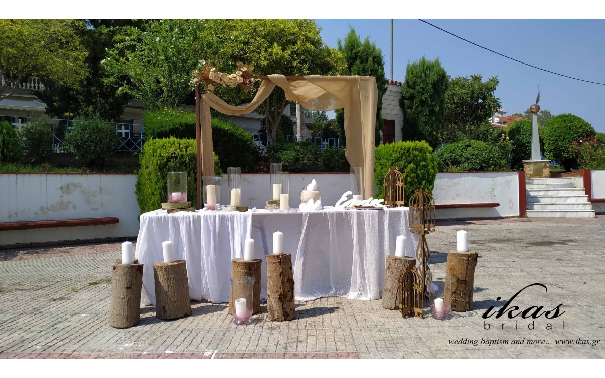Γάμος + βάπτιση κλουβάκια και κεριά 052